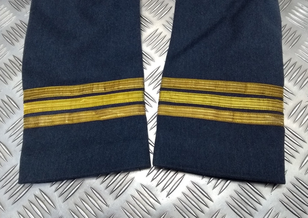 RAF Royal Air Force Vintage Mess Jacket OFC with Braided Cuffs Airforce Blue Grey Colour