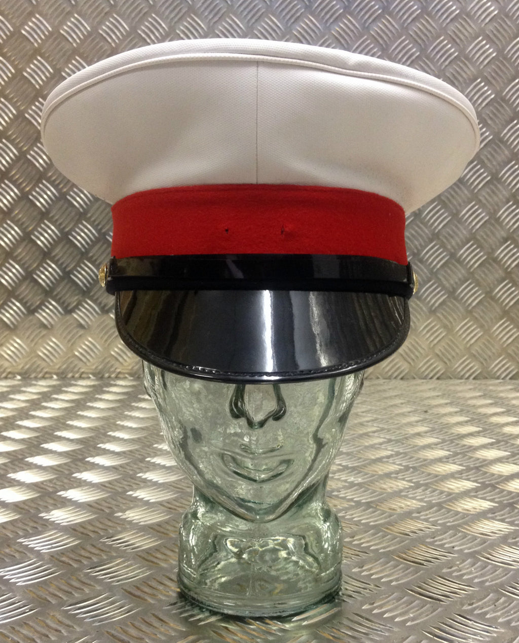 Royal Marines RM Peaked Dress Cap Male Captains Hat British - All sizes