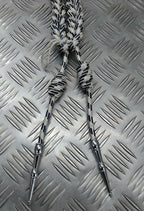 Senior Officer Silver & Blue Fleck Ceremonial Aiguillette