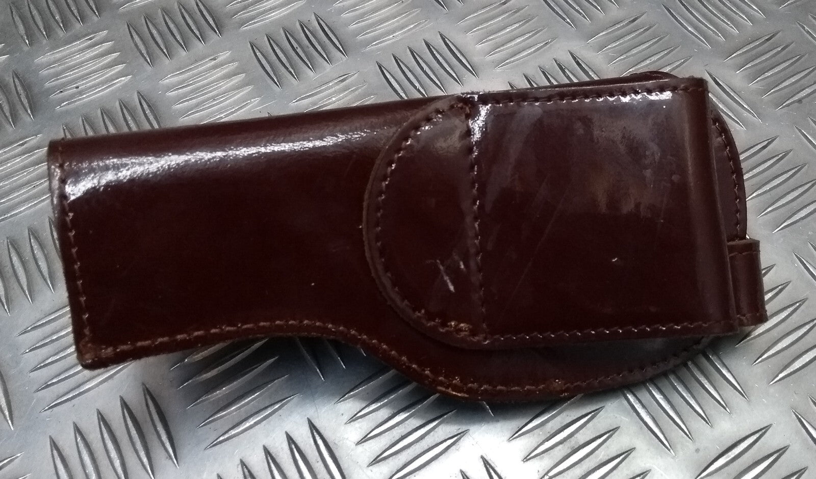 Dubai Parade Holster Brown Leather Ceremonial Issue Made in England