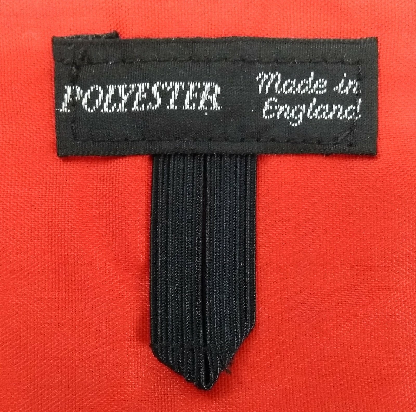 Genuine Vintage British Made Scarlet Red Pleated Mess Dress Cummerbund 36" X 4¼"