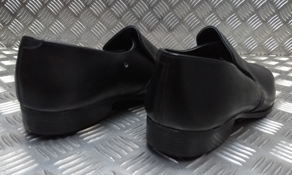 Vintage Prison Shoes Made in England By Bata Obsolete Style 1980s Elasticated