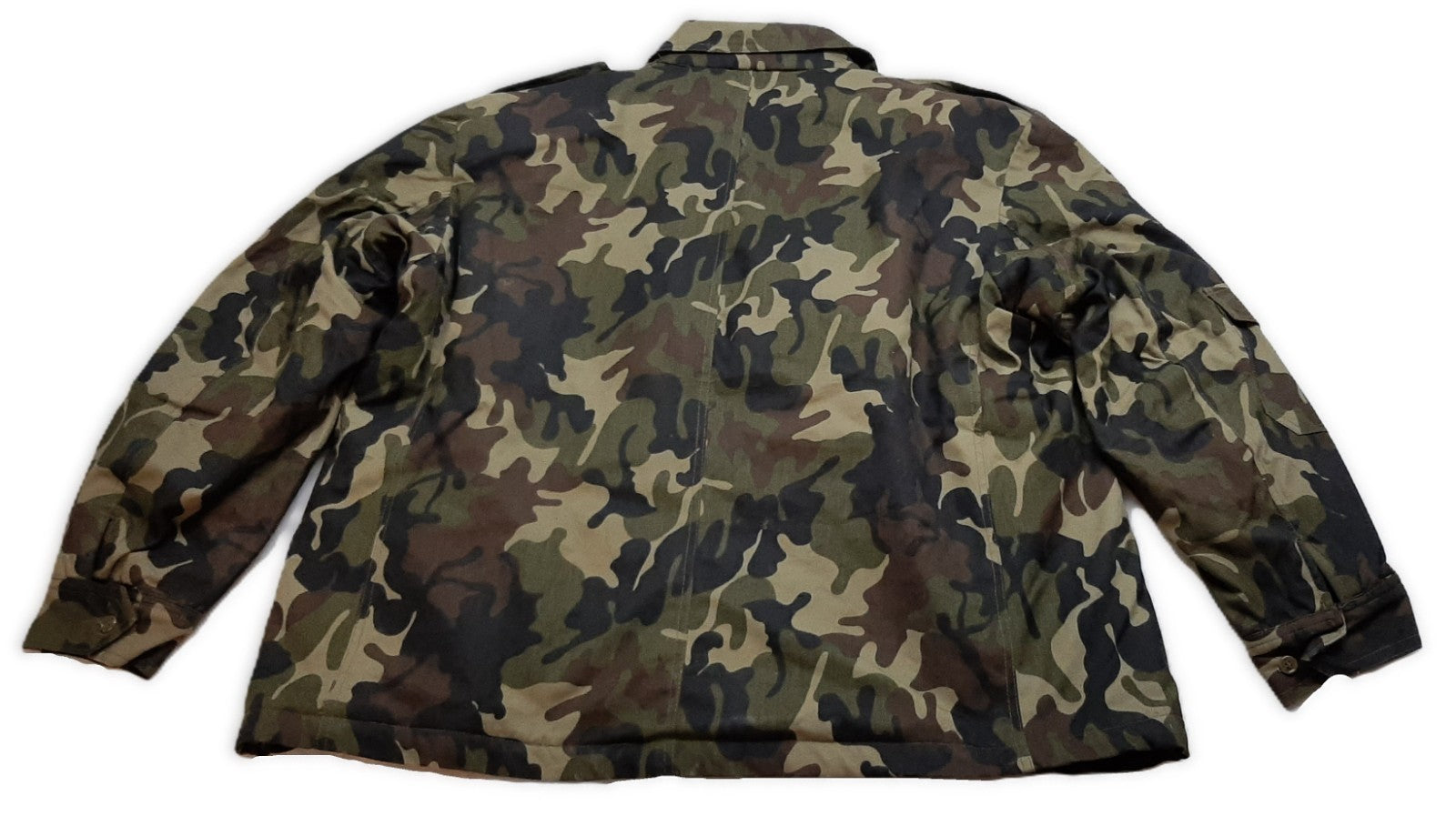 Army Combat Jacket Camouflage Full lined Cold Weather Camo BDU Type Big Size