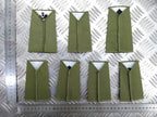 Rifles ACF OD Green Rank Slides Genuine British Army - NEW