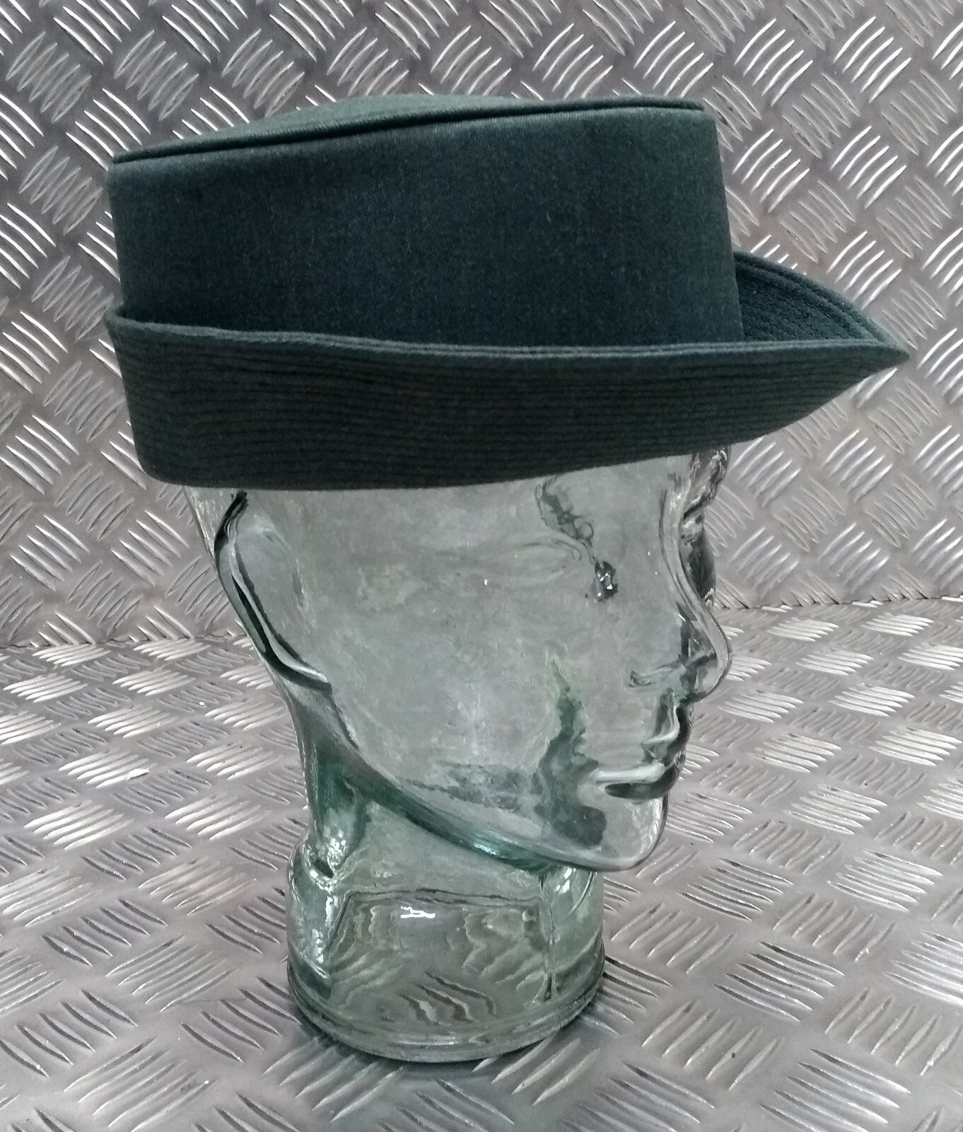 Norwegian Army Tricorn Woman's Green Obsolete Uniform Dress Hat Size 54cm Hobson