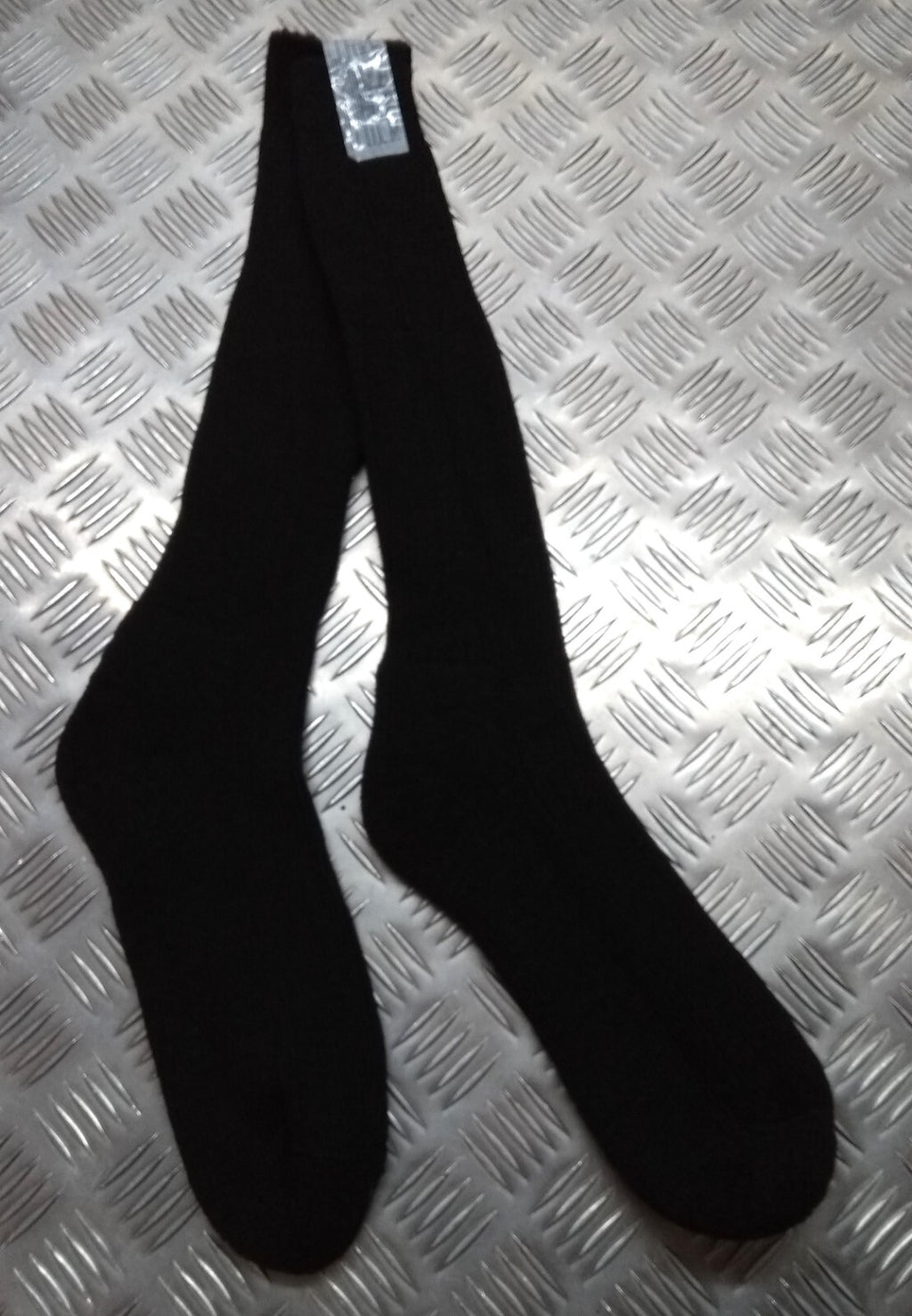 Black Commando Sock British Army Spec Service Combat Socks With Cushion Sole