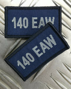 Air Force 140 EAW (Expeditionary Air Wing) RAF Royal Air Force TRF Badges 1 Pair