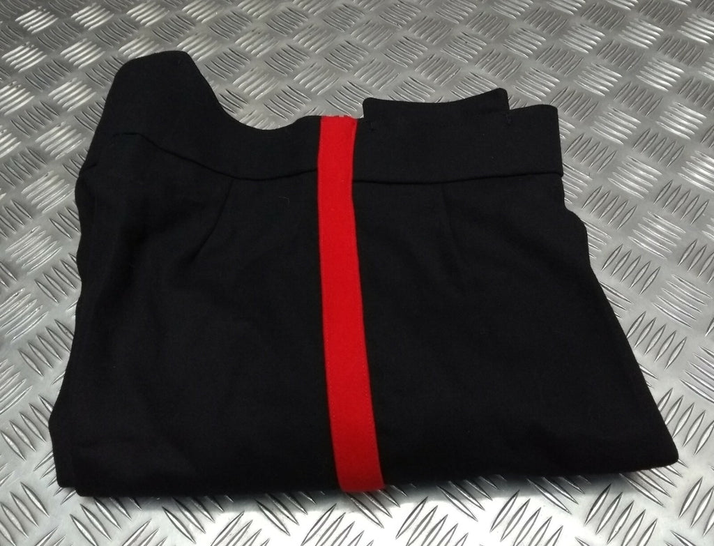 No1 Dress Trousers 1" Red Stripe British Army Parade All Ranks Waist 33"