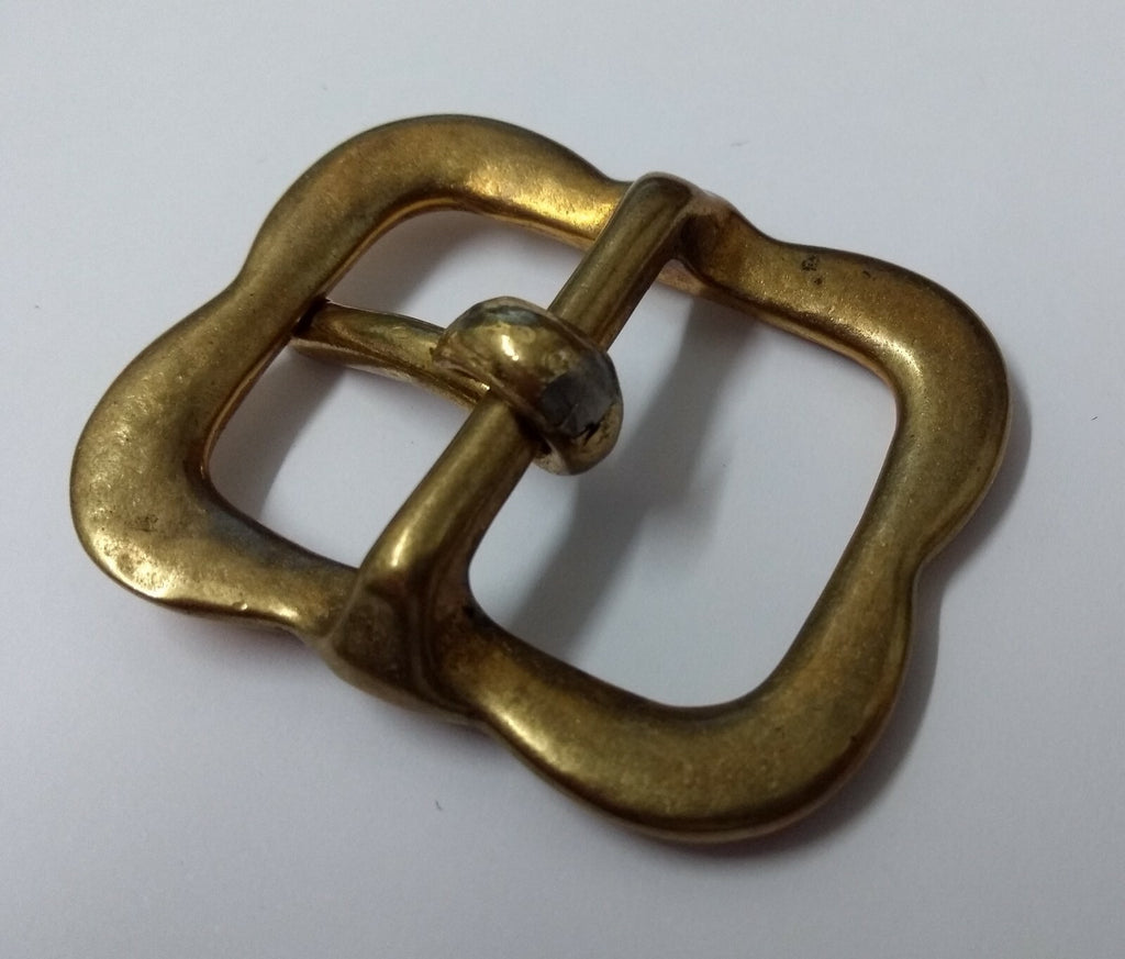 Vintage British Army RHG & H Cav Brass Coloured 1 1/4" Bridle Crown Buckle