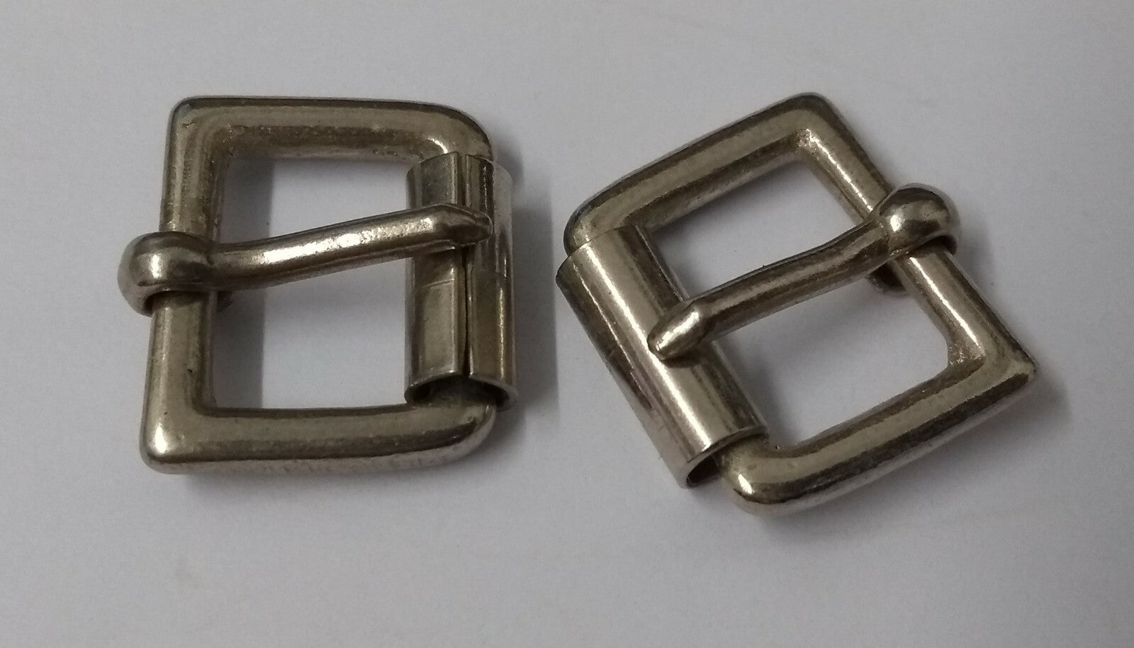 Vintage 1/2" Buckle Chrome Roll Type British Made in UK x 4 NEW