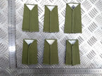 Rifles CCF OD Green Rank Slides Genuine British Army - NEW
