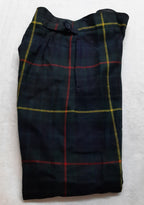 Vintage Army Trews No8 British Scottish Tartan Hunting Stewart SDG QVS Pattern
