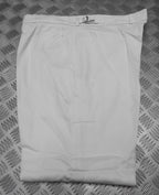 White Naval Trousers Officer & Gentleman Class 1 British Royal Navy Marked 28"