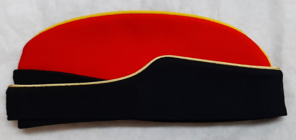 R.A Side Cap British Royal Artillery Officers Forage Hat G.D Golding Size 58cm