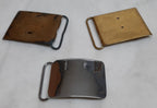 British Buckles set of 3 Miscellaneous Waist Belt Plate Type