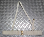 RAF Royal Air Force Ceremonial Belt Off White Canvas With Shoulder Cross Strap Max 43"