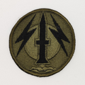 U.S. 56th Artillery Command Subdued on Olive Shoulder Sleeve Insignia