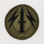 U.S. 56th Artillery Command Subdued on Olive Shoulder Sleeve Insignia