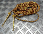 Aiguillette No4 For Officers Red Fleck Gold Ceremonial & Parade Issue