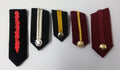 Assorted Gorgets Various Officers Issue For Collectors 5X Single Collar Tabs