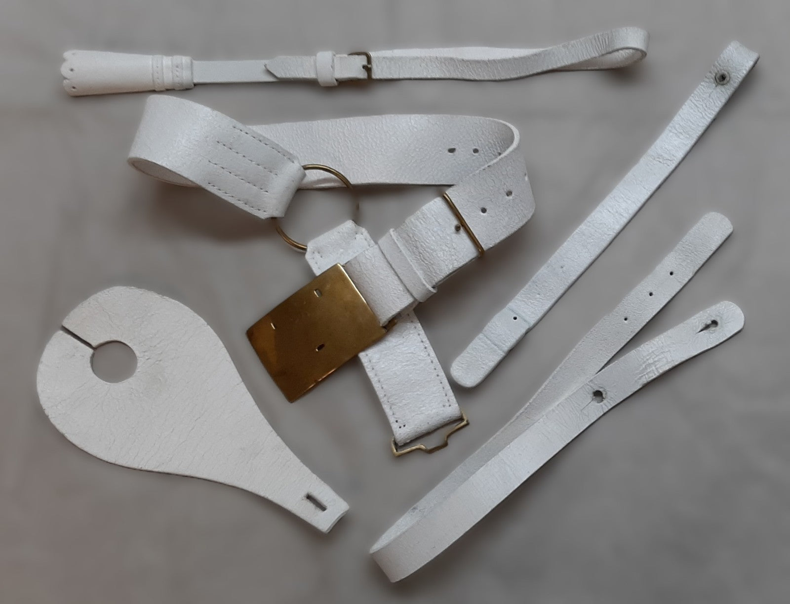 Cavalry Belt Buff Leather HCav Set Knot Hilt & Strap British