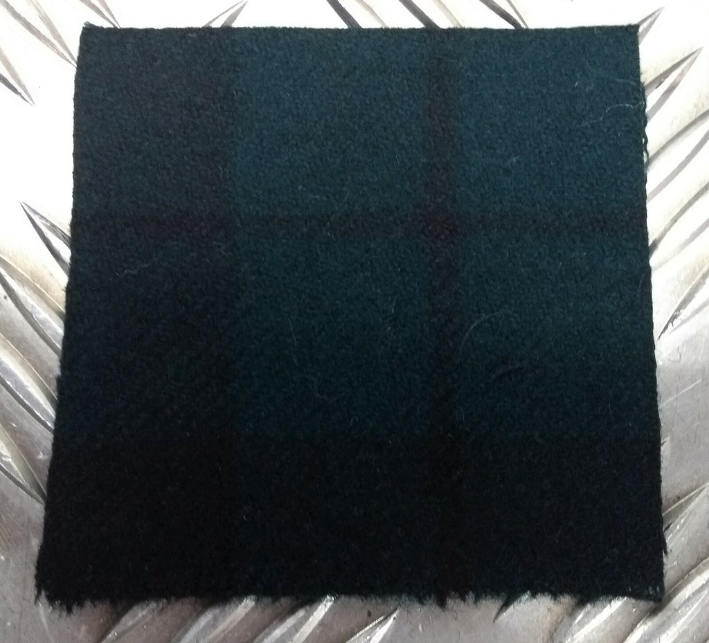Genuine British Army Old Pattern Wool Tartan Scottish Tam O`Shanter Badge Patch