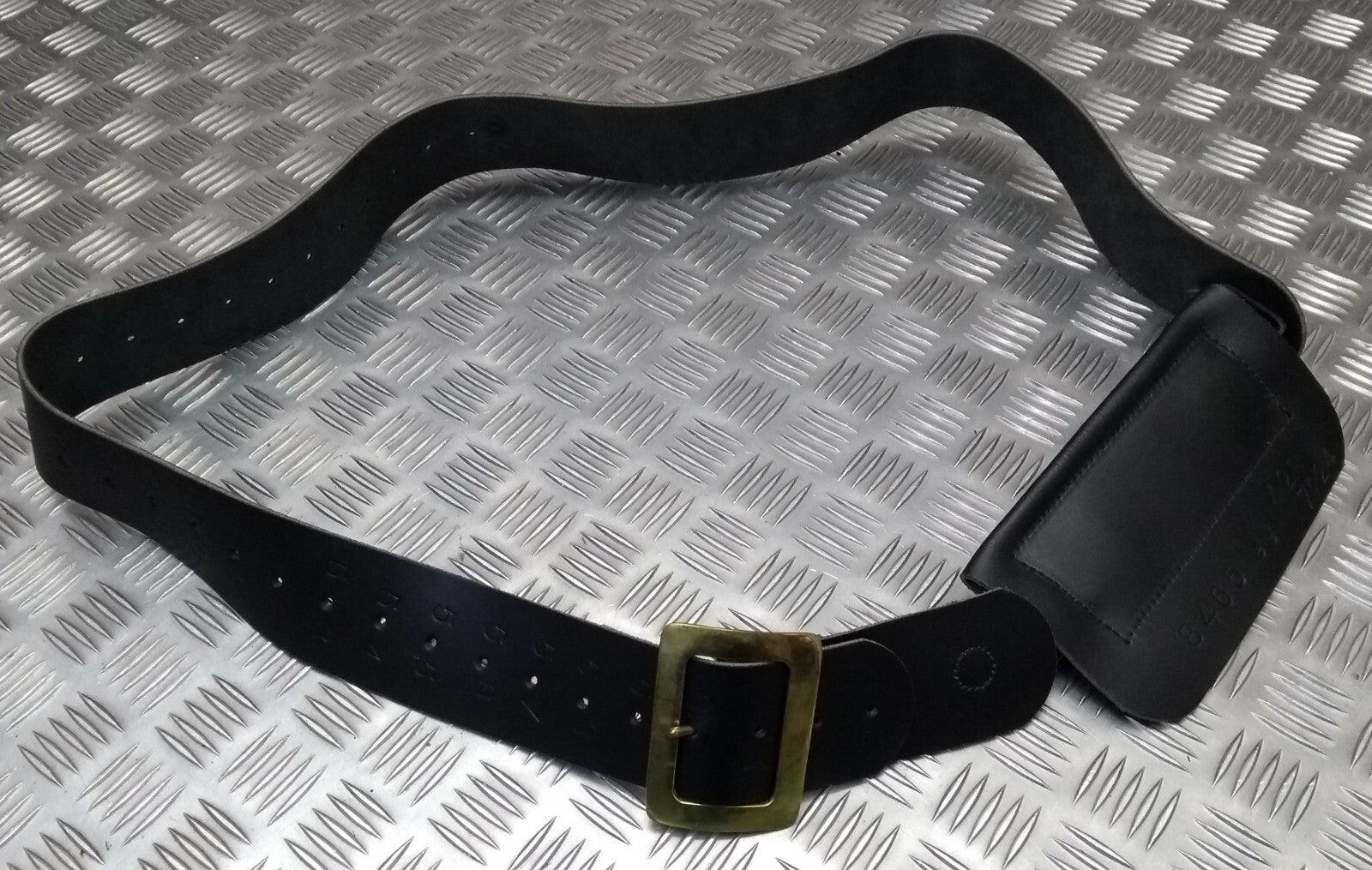 Cross Belt & Pouch Ceremonial M.o.D Leather Manufactures Template Hobson & Sons