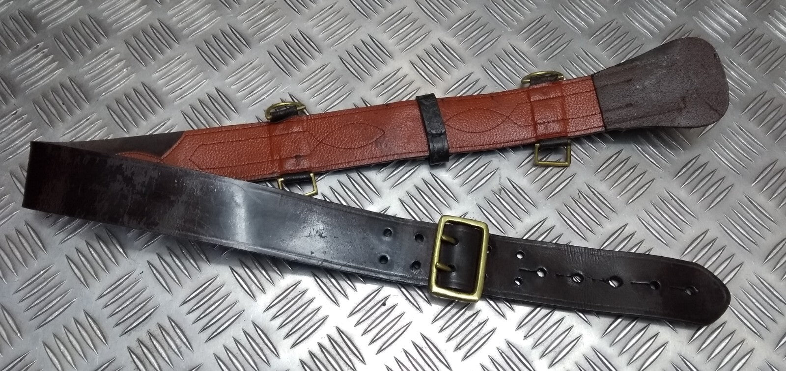 Sam Browne Belt Issue British Size 2 No Shoulder Strap Woman's