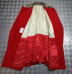 British Army Red Bandsman Tunic RG Ceremonial and Parade Jacket Big Size