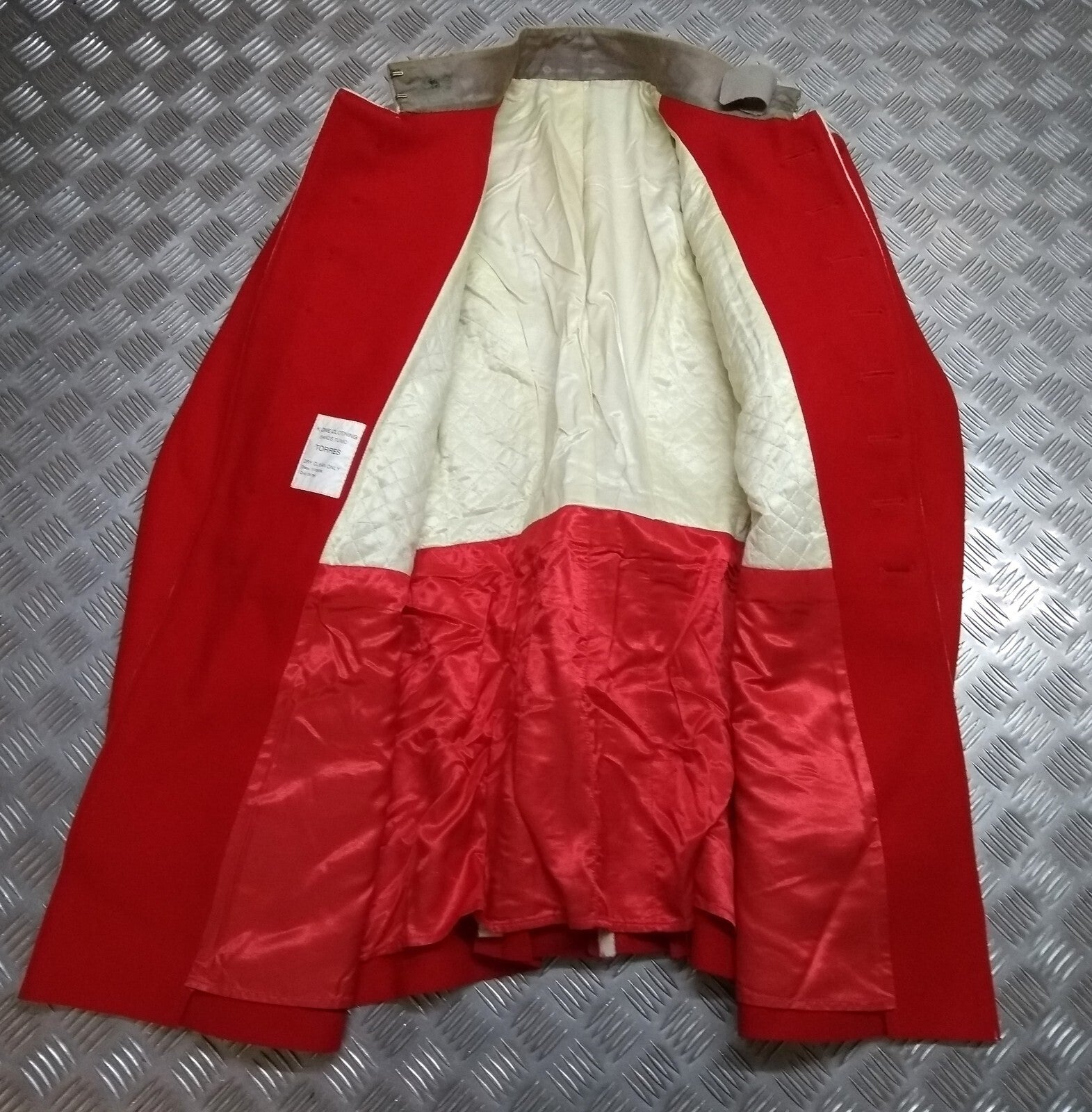 British Army Red Bandsman Tunic RG Ceremonial and Parade Jacket Big Size