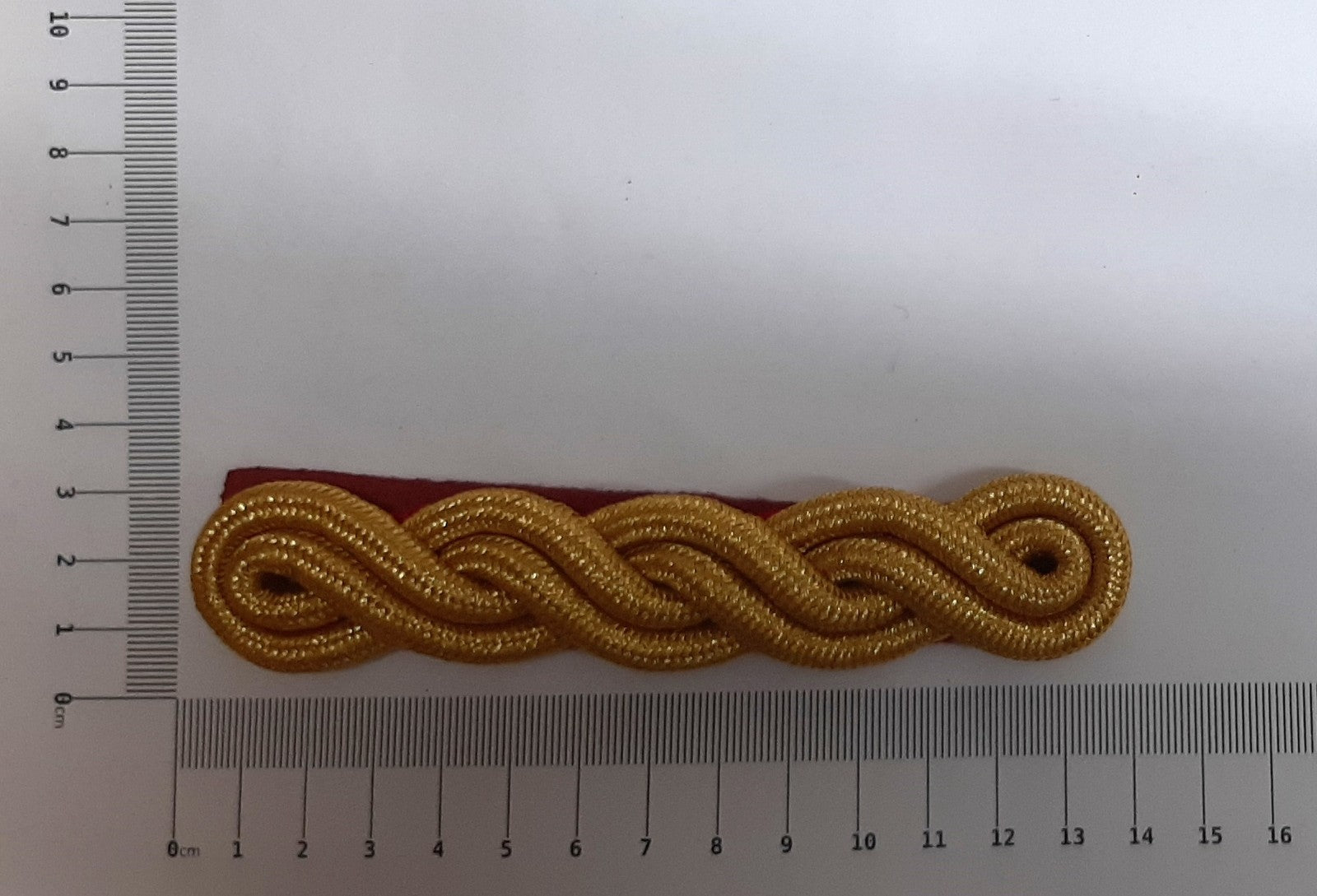 Officers Shoulder Cords 2 Ply  British Made Gold Coloured Army Dress Cord