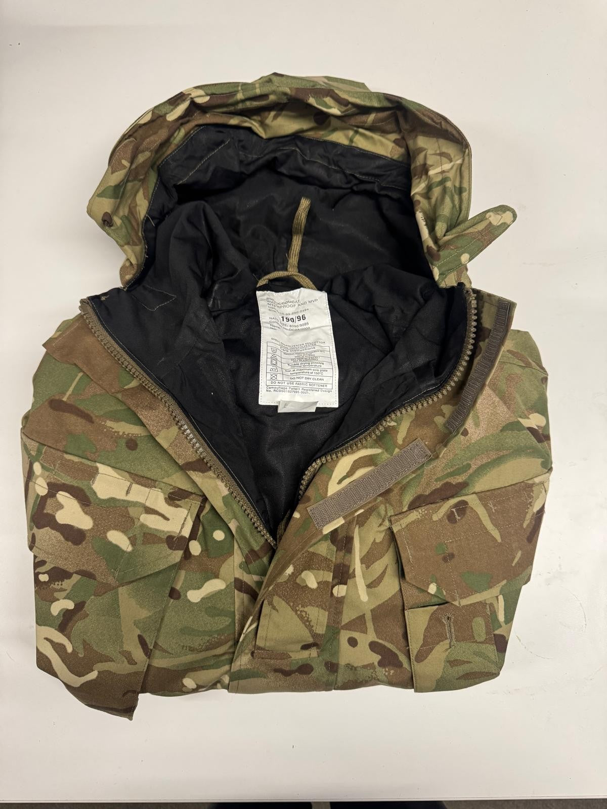 British MTP Smock Windproof and MVP Combat Jacket 190/96cm