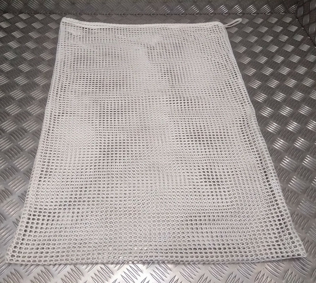Genuine British Tri-Service White- Off White Mesh Laundry Linen Bag