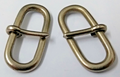 Genuine Vintage British Issue Nickel Plated 1" Prong Rings x2 NEW