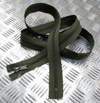 Genuine British YKK 152cm Closed End Green Heavy Duty Zip Zipper