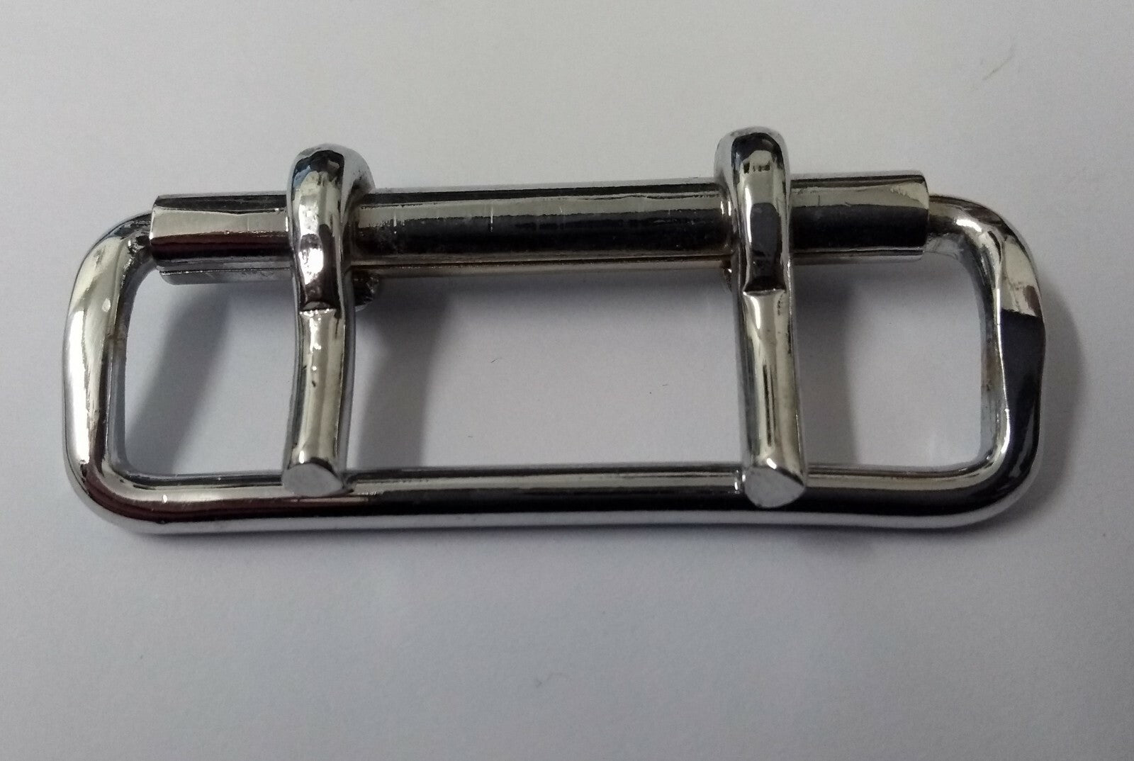 Genuine British Issue Chrome Parade Belt Prong Slider Adjuster