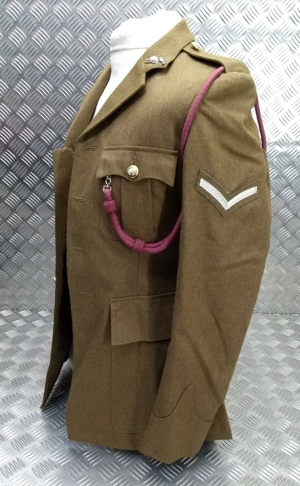 Duke of Lancaster Regiment FAD No2 Issue Dress Jacket Fully Buttoned