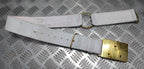 No11 HCav Belt Buff Leather With Brass Buckle No British Issue