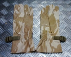 Genuine British Desert Camo Leather Combat Gloves- All Sizes