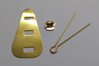 Signals Small Crown For Hat / Cap Badges With Double Back Plate And Split Pin