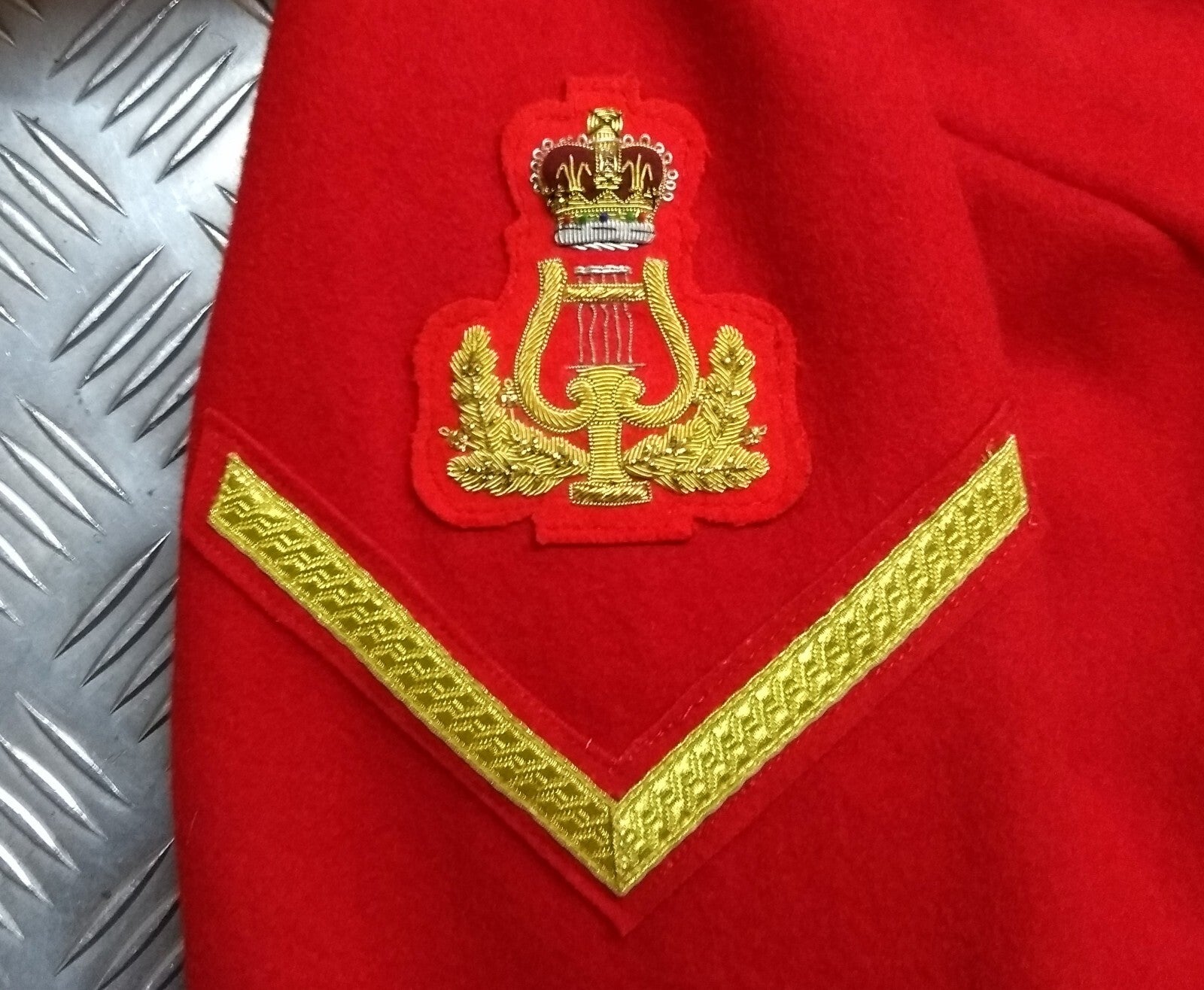 British Army Red Tunic Royal Gibraltar Female Ceremonial Style Bands Jacket
