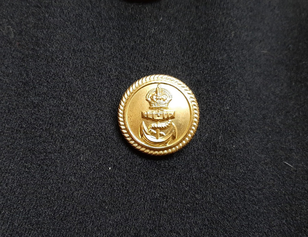 1953 Naval Jacket Navy Lt Cdr Cuffs & Kings Crown Buttons