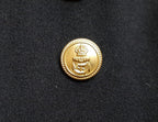 1953 Naval Jacket Navy Lt Cdr Cuffs & Kings Crown Buttons