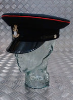 Yorkshire Regiment Dress Hat with Badge & Chinstrap, Genuine British Army