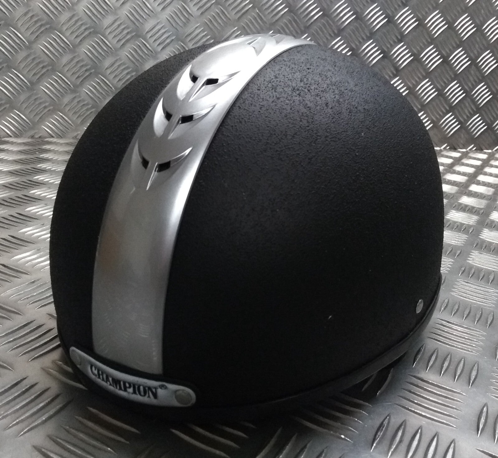 Champion Jockey Helmet Ex-Army Edition Ventair Deluxe With Maroon Cover 61cm