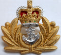 Naval Beret Badge OFCs Q/C Crown with Laurel & Anchor NEW