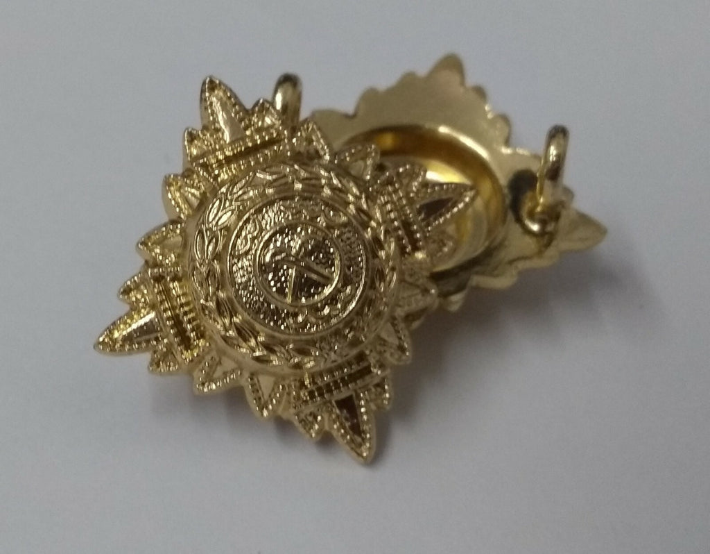Genuine Issue Made In UK Officer 3/4" Rank Pips Bath Stars X1pr JKN2