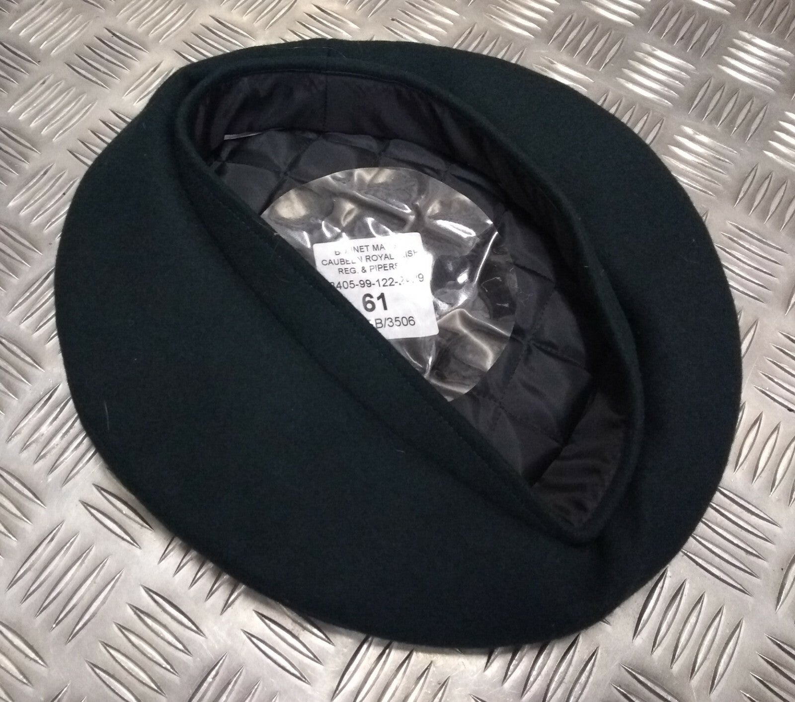 Caubeen Royal Irish Rangers Regiment & Pipers Bonnet British Pattern No Insignia