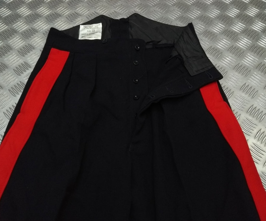 No1 Dress Trousers Red Stripe Genuine British Army Number One Uniform Issue W31"