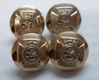 DERR Duke of Edinburgh's Royal Regiment British Army Insignia Buttons 30L X4
